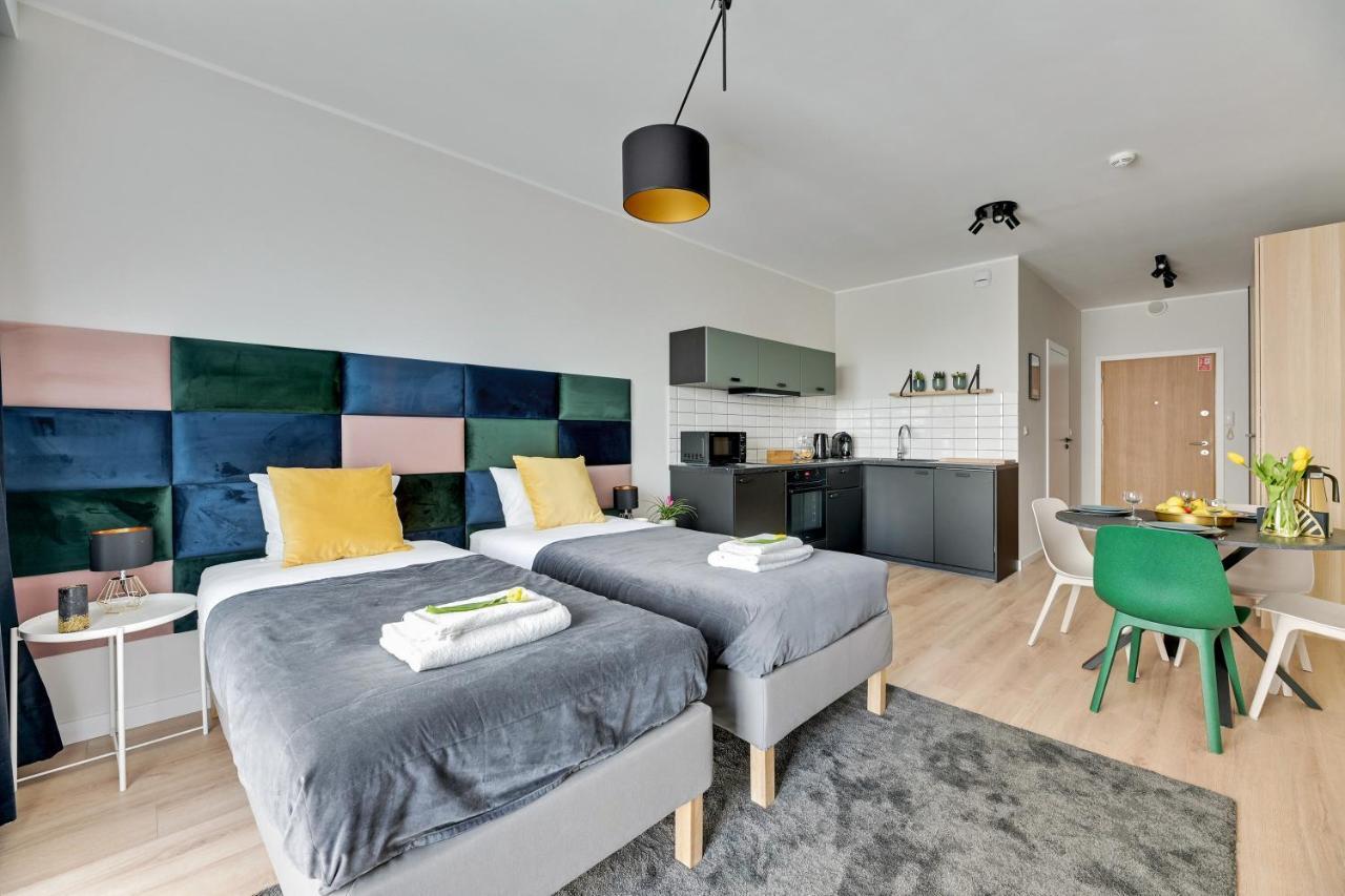 Apartament Walowa Shipyard Gdansk Exterior photo